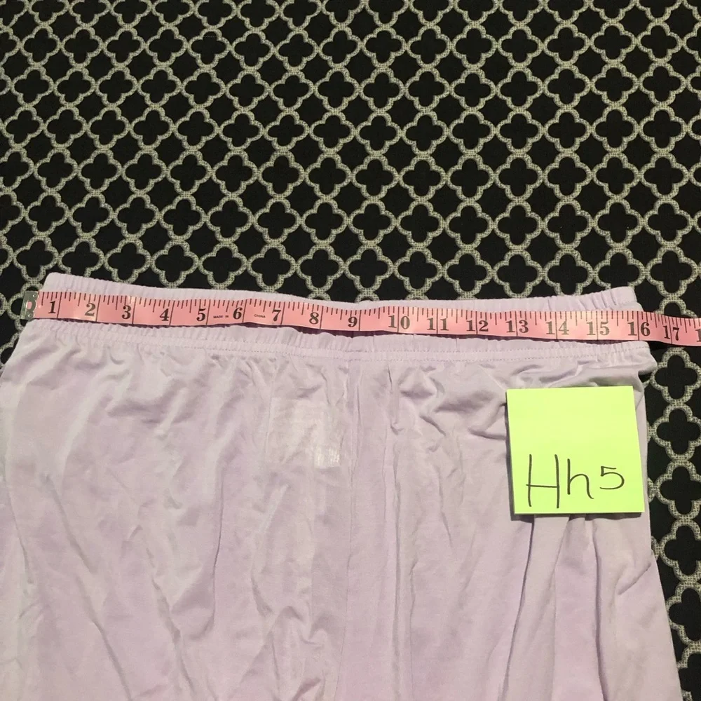 Comfrt Cloud Shorts Lounge Lavender Sz Large Soft Stretch HH5 Drawstring KJHU15